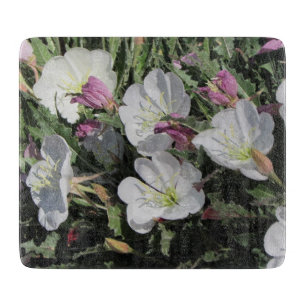 Tufted Evening Primrose Blooms Cutting Board