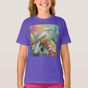 Tufted Golden Rumped Fantasy Bird T-Shirt