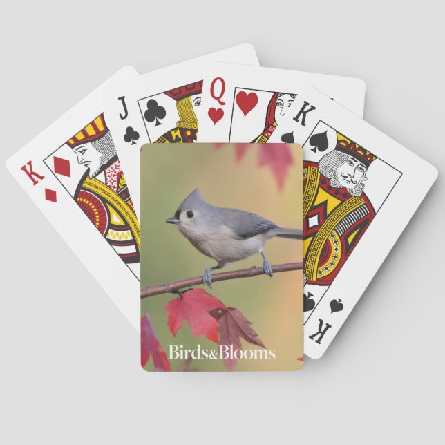 Tufted Titmice Playing Cards (Back)
