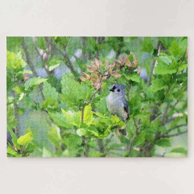 Tufted Titmouse  Jigsaw Puzzle (Horizontal)