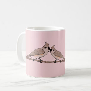 Tufted Titmouse Lovebirds Coffee Mug