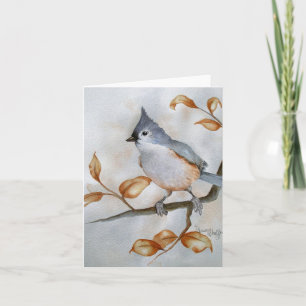 Tufted Titmouse Note Card