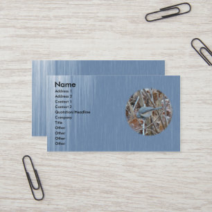 Tufted Titmouse Songbird Coordinating Items Business Card