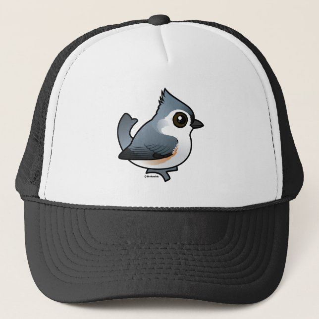 Tufted Titmouse Trucker Hat (Front)