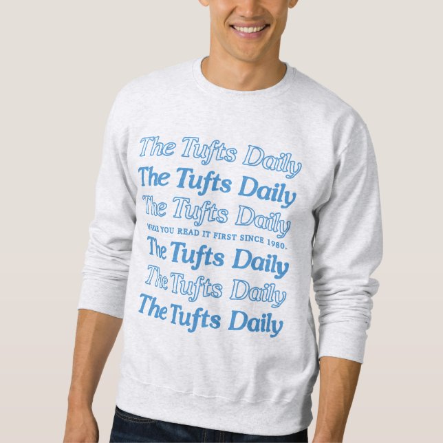 Tufts Daily Crew Neck Sweatshirt (M) (Front)