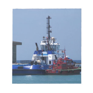 Tug Boat And Pilot Boat Notepad