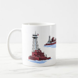 Tug Olive L. Moore and barge Lewis J. Kuber (K&K) Coffee Mug