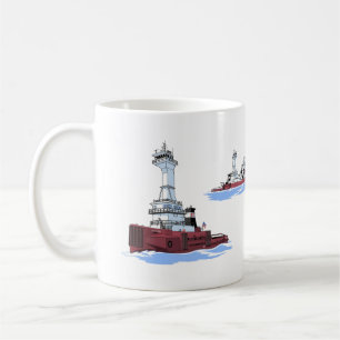 Tug Victory and Barge James L. Kuber (K&K) Coffee Mug