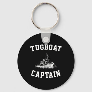 Tugboat Captain  Keychain