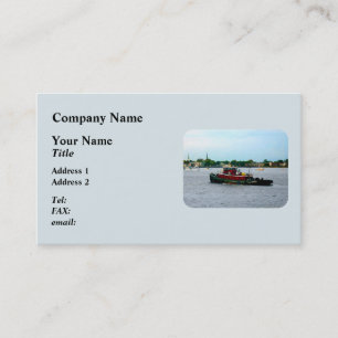 Tugboat Norfolk Virginia Business Card