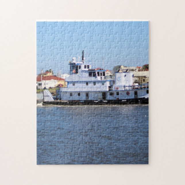 Tugboat Puzzle (Vertical)