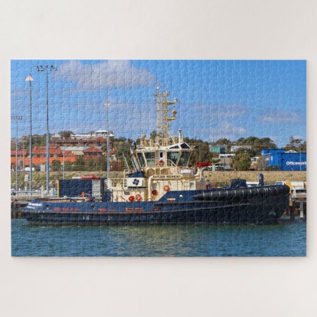 Tugboat, Western Australia Jigsaw Puzzle (Horizontal)