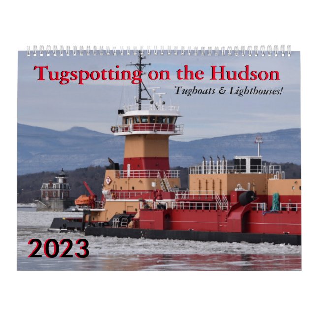 Tugboats and Lighthouses 2023 Calendar (Cover)