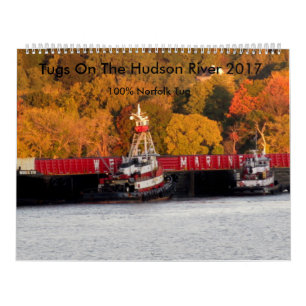 Tugs On The Hudson River 2017 Calendar