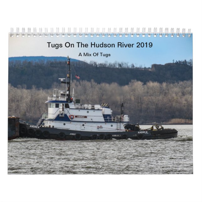 Tugs On The Hudson River 2019 A Mix Of Tugs Calendar (Cover)