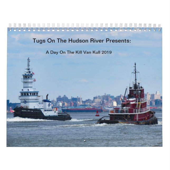 Tugs On The Hudson River 2019 KVK Calendar (Cover)
