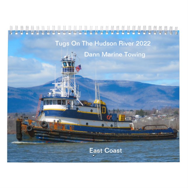 Tugs On The Hudson River 2022 Dann Marine Towing  Calendar (Cover)