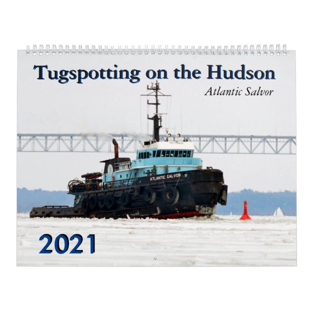 Tugspotting 2021 Atlantic Salvor! Calendar (Cover)