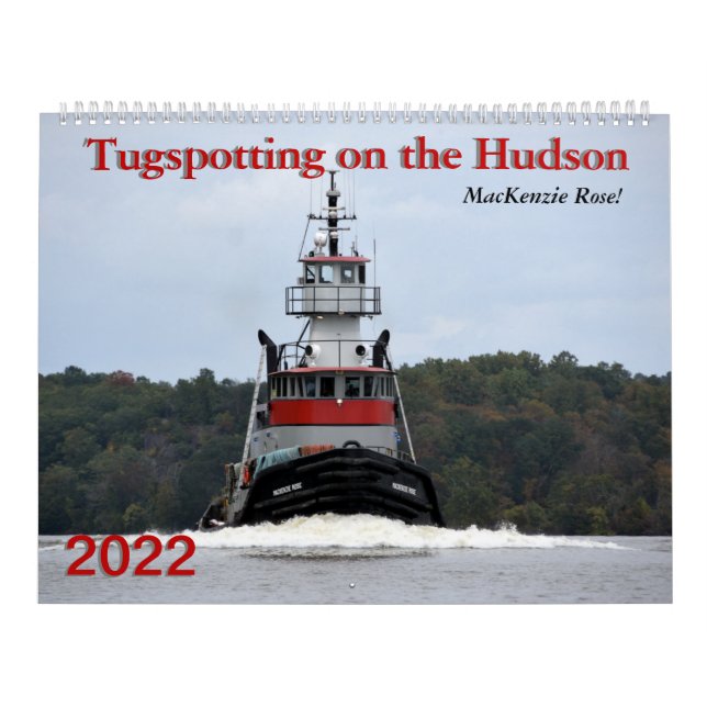 Tugspotting: MacKenzie Rose 2022 Calendar (Cover)