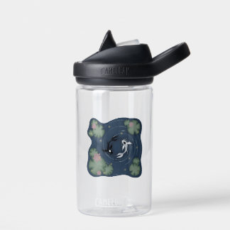 Tui and La, Push and Pull, Ocean and Moon Water Bottle