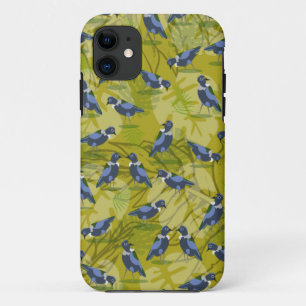 Tui New Zealand Bird Pattern iPhone 11 Case