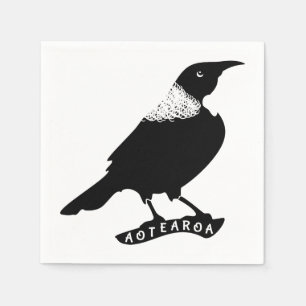 Tui New Zealand Native Bird Napkin