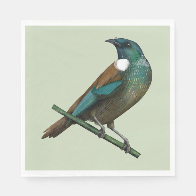 Tui New Zealands Bird Napkin (Front)