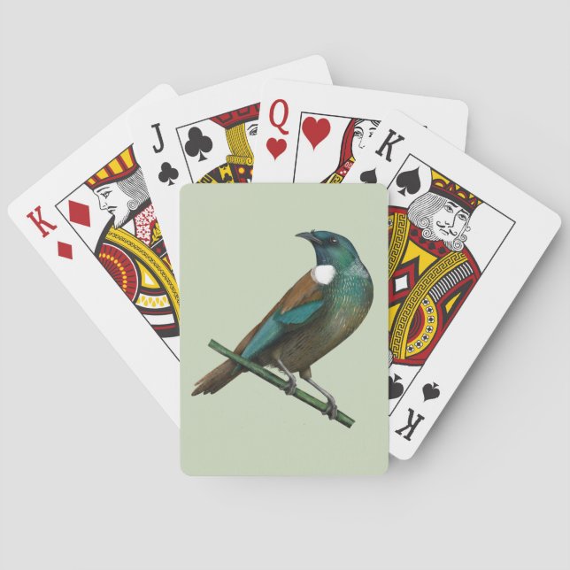 Tui New Zealands Bird Playing Cards (Back)