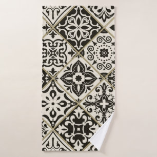 Tuile en patchwork sans couture avec Islam, arabe,