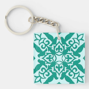 Tuile marocaine - turquoise et aqua
