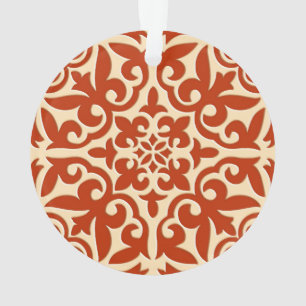 Tuiles marocaines - corail orange et pêche