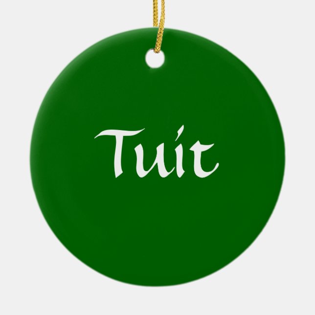 Tuit Ornament (Front)