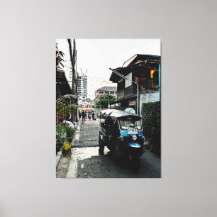 Tuk Tuk In Bangkok Thailand Canvas Print
