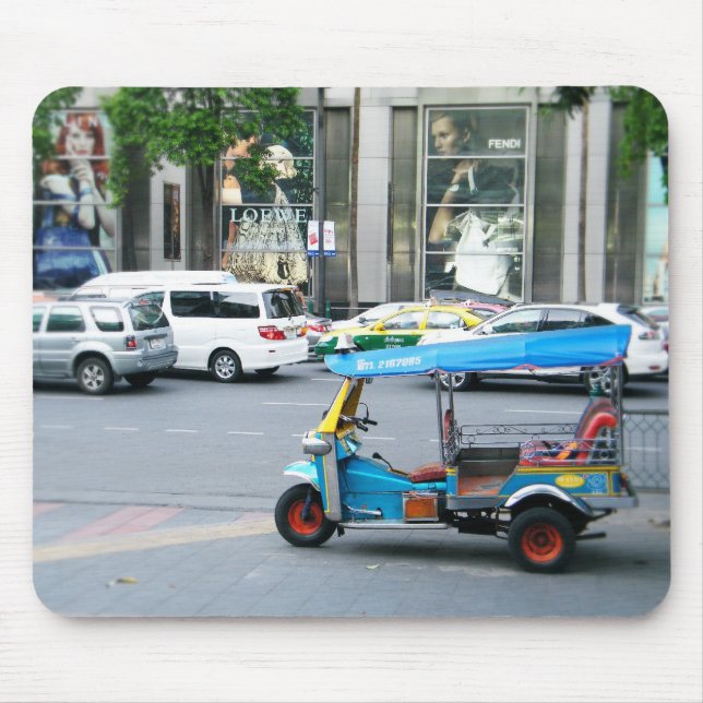 Tuk Tuk Mouse Pad (Front)