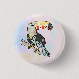 Tukan 1 inch round button