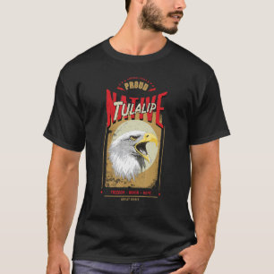 Tulalip Native American Eagle Spirit Vintage Honou T-Shirt