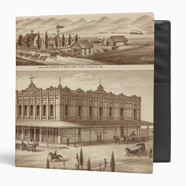 Tulare Co Bank Binder (Front/Inside)