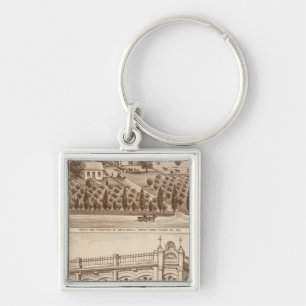 Tulare County Bank Keychain