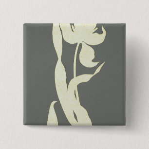 Tulip 2 Inch Square Button
