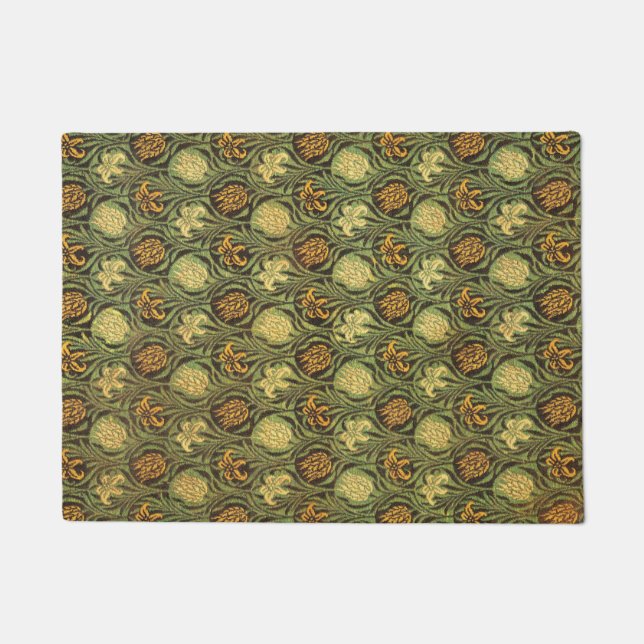 Tulip And Lily By William Morris Doormat (Front)