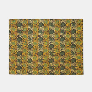 Tulip and Lily Pattern (by William Morris) Doormat