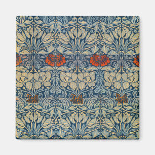 Tulip and Rose Date, Design 1876 William Morris Magnet