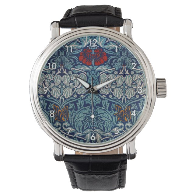 Tulip and Rose, William Morris Watch (Front)
