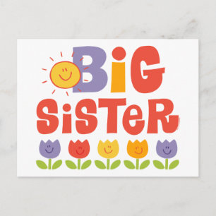 Tulip Big Sister Postcard