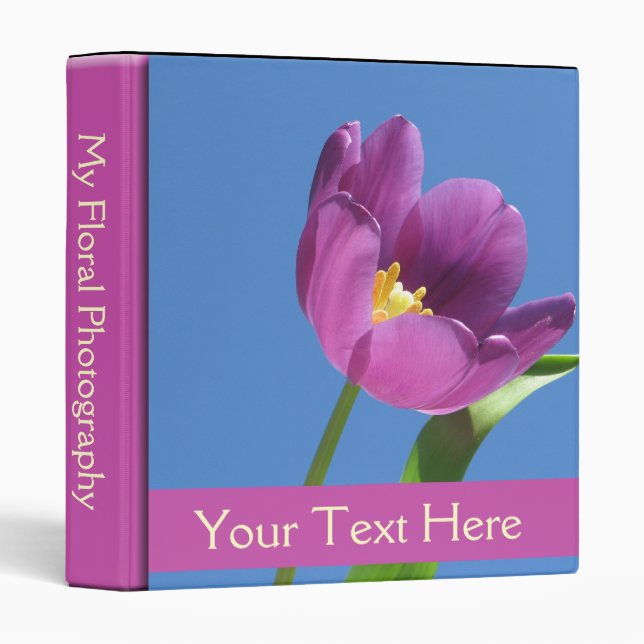 Tulip Binder (Front/Spine)