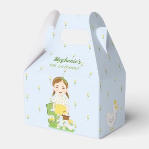 Tulip Birthday Favor Box