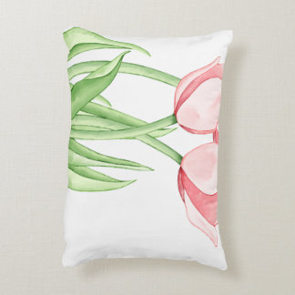 Tulip Blossom Dream Accent Pillow