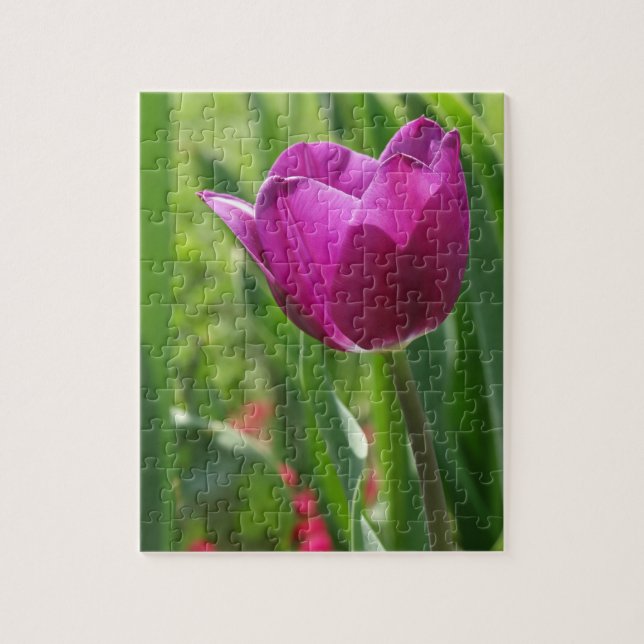 Tulip Blossom Jigsaw Puzzle (Vertical)