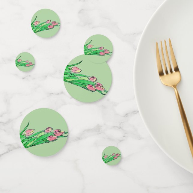 Tulip Bouquet  Confetti (Group)