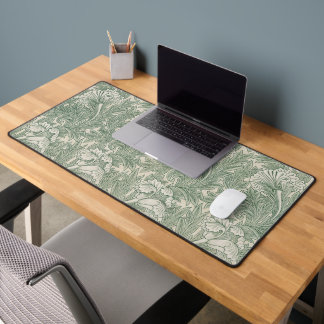 Tulip by William Morris, Vintage Floral Art Desk Mat